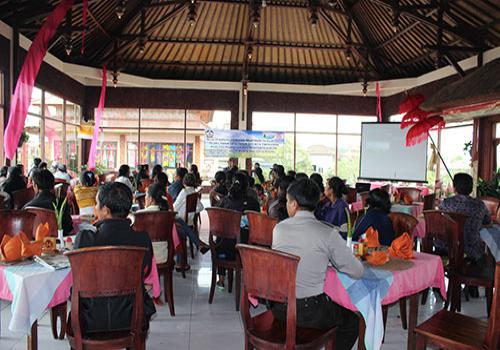 Bimbingan Teknis tentang Pelayanan Prima, Sadar Wisata dan Sapta Pesona kepada Pelaku Pariwisata, Pedagang Souvenir dan Pemandu Wisata
