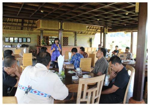 Pembinaan dari Dinas Pariwisata Propinsi Kelompok Sadar Wisata Desa Undisan Kec.Tembuku, Bangli