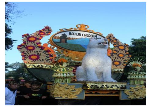 Maskot Kabupaten Bangli  dan Branding Geopark Kaldera Batur