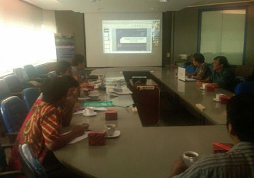 Rapat Koordinasi  Pemanfaatan Teknologi Informasi dan Komunikasi (TIK) dengan BPPT