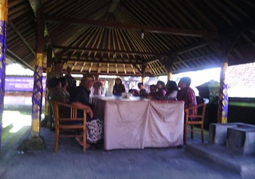 Suasana Penilaian Pokdarwis Penglipuran oleh Tim Provinsi Bali