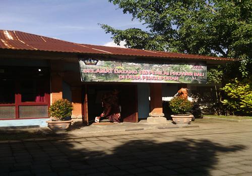 Kantor Sekretariat Pokdarwis Desa Penglipuran Saat Persiapan Penilaian Tanggal 12 Juni 2013