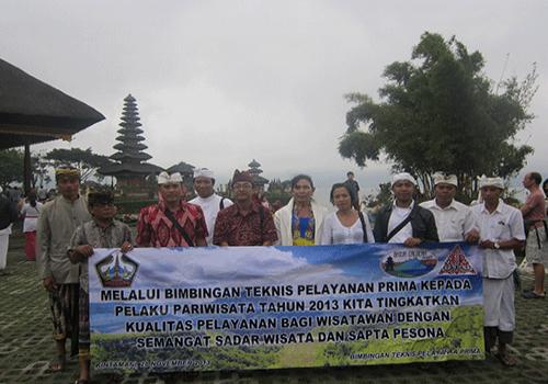 Bintek Pelaku Pariwisata Tahun 2013